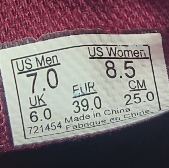 Vans Unisex Slip On Shoes Womens sz 8.5 / Mens sz 7 - Picture 7 of 11